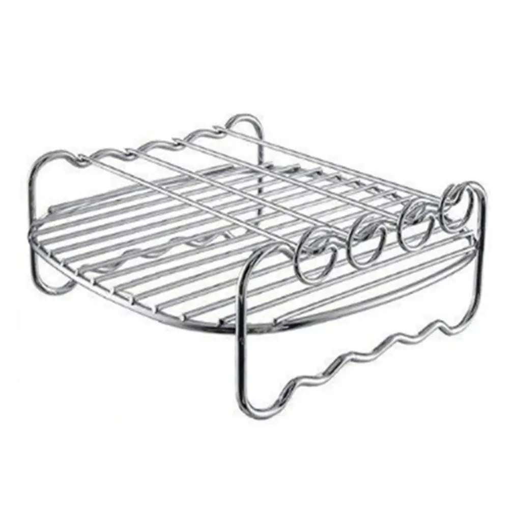 Air Fryer Accessories Double Grill 4-pin Rack Non-sticky Convenient To Carry Grill Suitable For HD9232
Air Fryer Accessories Double Grill 4-pin Rack Non-sticky Convenient To Carry Grill Suitable For HD9232