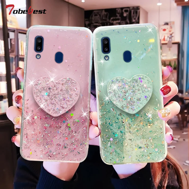 Bling Glitter Heart Love Phone holder Case For Samsung Galaxy A10 A20 A30 A40 A50 A60 A70 A80 A10S A20S A20E Silicone Cover
Bling Glitter Heart Love Phone holder Case For Samsung Galaxy A10 A20 A30 A40 A50 A60 A70 A80 A10S A20S A20E Silicone Cover