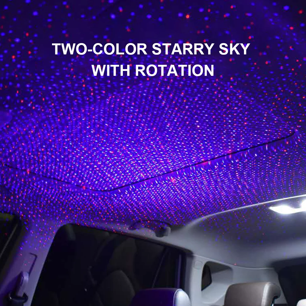 Car Roof Star Light LED Interior Light 2 Color USB Car Ceiling Atmosphere Projector Light Adjutstable LED Galaxy Lamp
Car Roof Star Light LED Interior Light 2 Color USB Car Ceiling Atmosphere Projector Light Adjutstable LED Galaxy Lamp