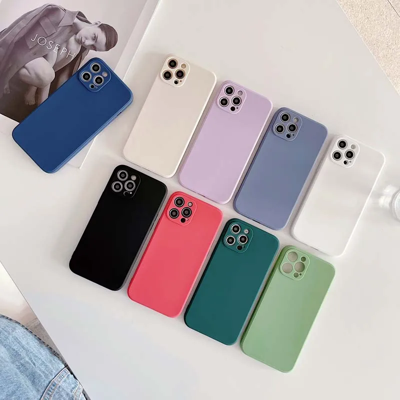 New Silicone Soft Shockproof Lens Protection Cover For iPhone SE 2020 12 Mini X XR XS 11 Pro 7 8 6 6S Plus iPhone 11 Case
New Silicone Soft Shockproof Lens Protection Cover For iPhone SE 2020 12 Mini X XR XS 11 Pro 7 8 6 6S Plus iPhone 11 Case