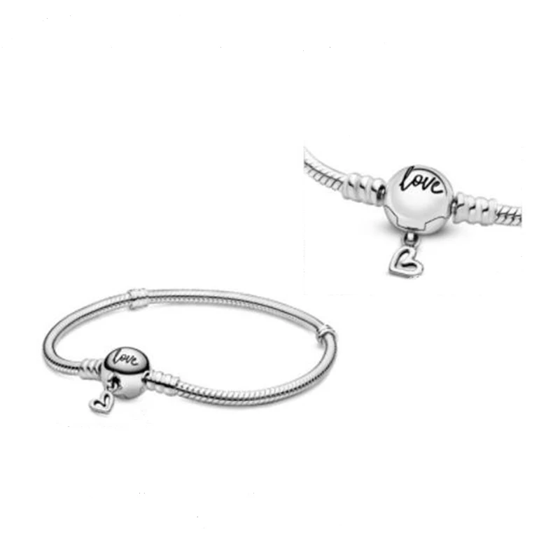Moments Bracelet 100% 925 Sterling Silver Moments Freehand Heart Clasp Snake Chain Bracelet Fit Original Charms Diy Jewelry
Moments Bracelet 100% 925 Sterling Silver Moments Freehand Heart Clasp Snake Chain Bracelet Fit Original Charms Diy Jewelry