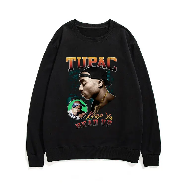 Tupac 2pac Keep Ya Head Up Sweatshirts Streetwear Mens Loose Pullover Men Playboi Carti Oversized Hip Hop Style Sweatshirt Tops
Tupac 2pac Keep Ya Head Up Sweatshirts Streetwear Mens Loose Pullover Men Playboi Carti Oversized Hip Hop Style Sweatshirt Tops