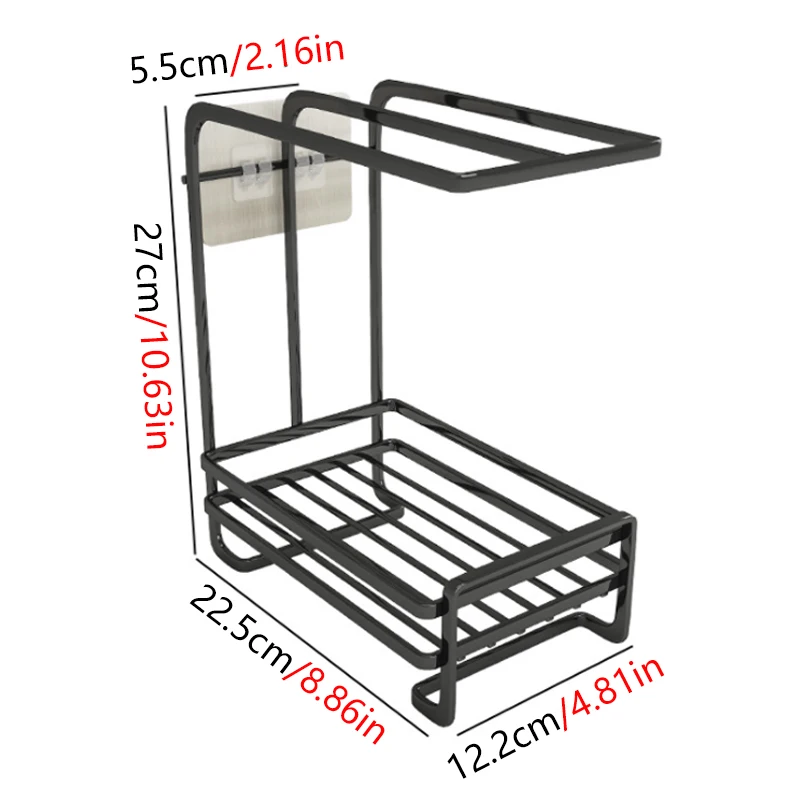 Kitchen storage Rack Sponge Towel Drain Holder Self-adhesive Sink Cleaning Brush Storage Tool
Kitchen storage Rack Sponge Towel Drain Holder Self-adhesive Sink Cleaning Brush Storage Tool