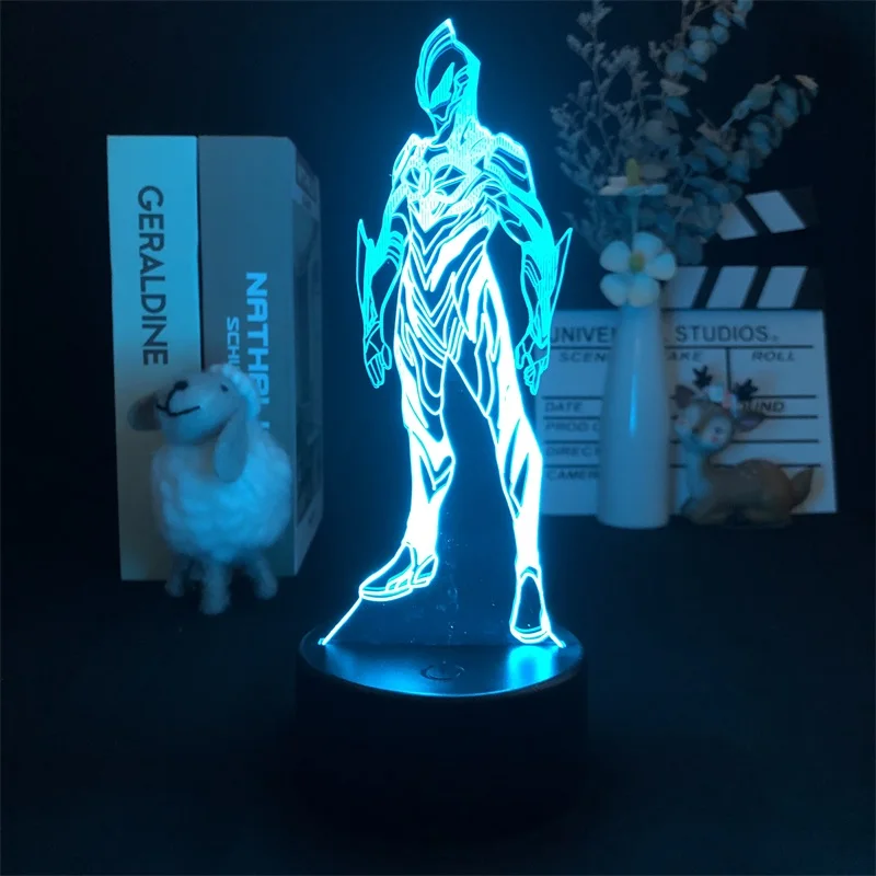 3d-светильник Ник Ultraman Geed детский с японским Аниме Манга, будильник с сенсорным датчиком, ночсветильник с изменением цвета
3d-светильник Ник Ultraman Geed детский с японским Аниме Манга, будильник с сенсорным датчиком, ночсветильник с изменением цвета
