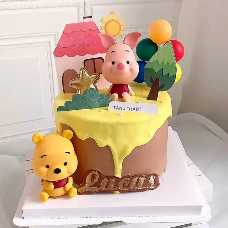 Disney Winnie the Pooh Cake topper Tigger Pig Happy Birthday Cake Topper Decoration for Party Supplies Baking Decorations
Disney Winnie the Pooh Cake topper Tigger Pig Happy Birthday Cake Topper Decoration for Party Supplies Baking Decorations