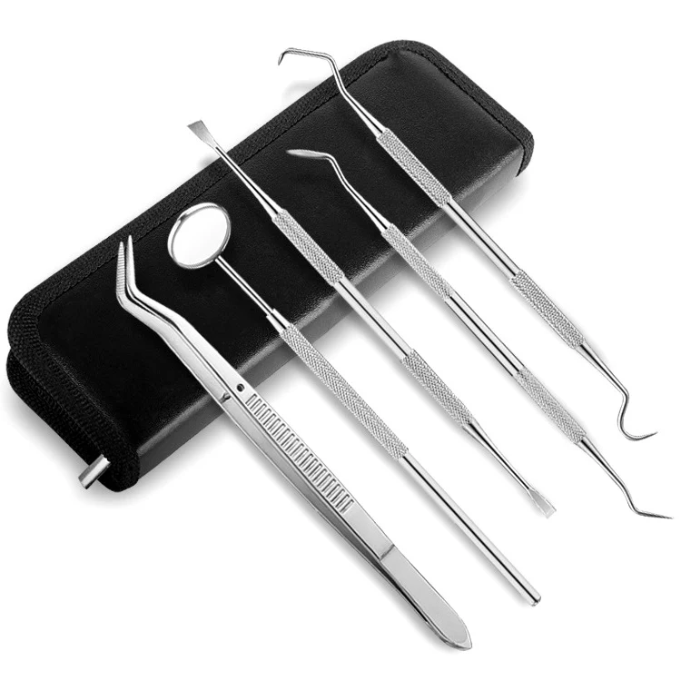 5pcs Dental Hygiene Tool Remover Teeth Cleaning Oral Care Tool Kit Dentist Tartar Scraper Scaler Dental Equipment Calculus
5pcs Dental Hygiene Tool Remover Teeth Cleaning Oral Care Tool Kit Dentist Tartar Scraper Scaler Dental Equipment Calculus