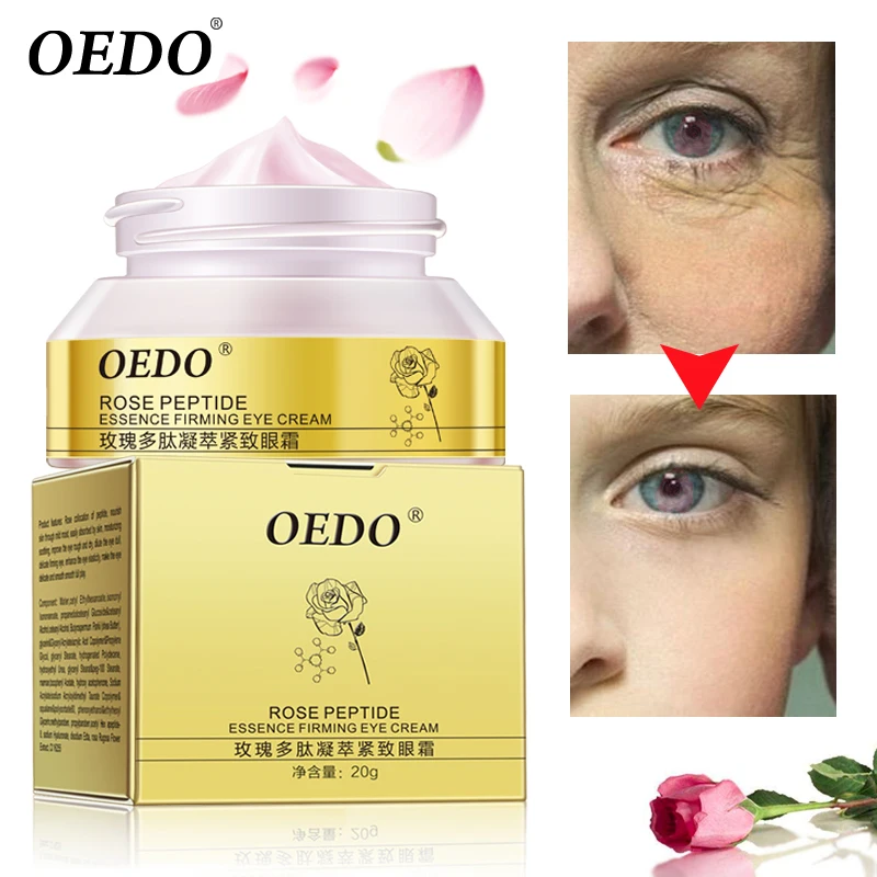 OEDO Rose Peptide Essence Firming Eye Cream Remover Dark Circles Eye care Against Puffiness and Bags
OEDO Rose Peptide Essence Firming Eye Cream Remover Dark Circles Eye care Against Puffiness and Bags