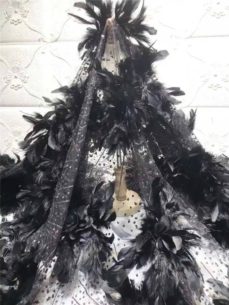 Latest African 3D flowers french sequins lace fabric Feather Lace 2020 high quality women bridal Nigerian lace wedding zx66-513
Latest African 3D flowers french sequins lace fabric Feather Lace 2020 high quality women bridal Nigerian lace wedding zx66-513