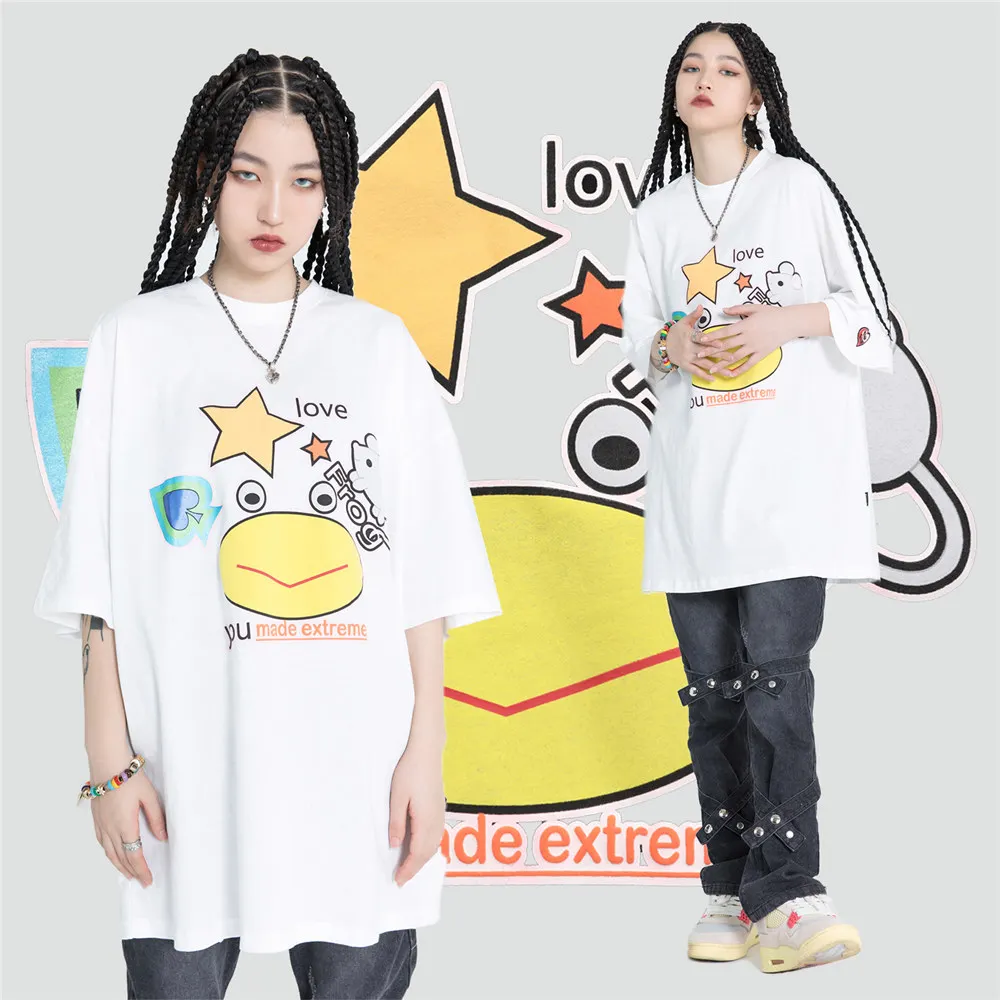 2021 Men Hip Hop Streetwear Oversize T Shirt Creative Cute Man Print T-Shirt Summer Short Sleeve Harajuku Cotton Tshirt
2021 Men Hip Hop Streetwear Oversize T Shirt Creative Cute Man Print T-Shirt Summer Short Sleeve Harajuku Cotton Tshirt