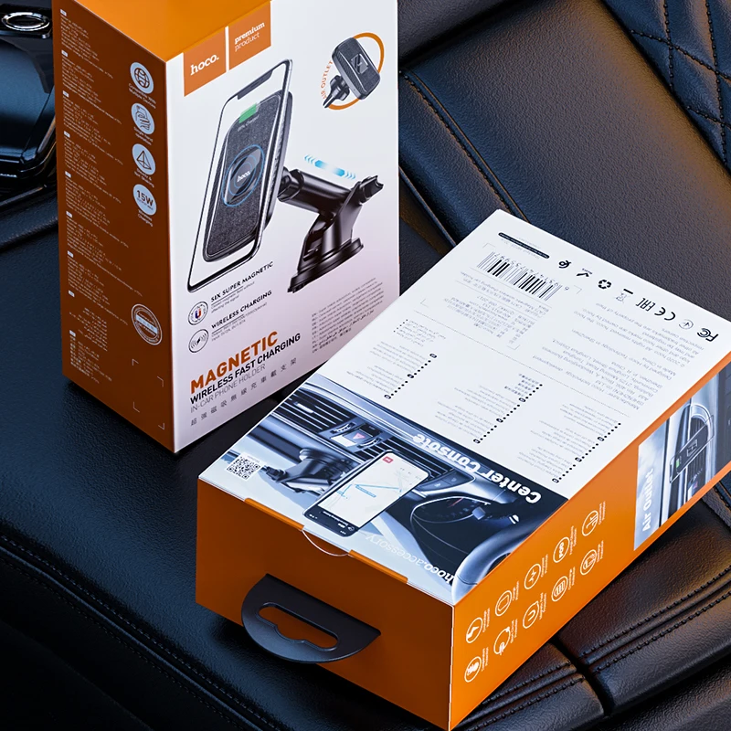 HOCO Car Wireless Charger Qi 15W Fast Charging Stand for iPhone 11 12 pro Max 12 mini Car phone Holder Magnetic Air Vent Mount
HOCO Car Wireless Charger Qi 15W Fast Charging Stand for iPhone 11 12 pro Max 12 mini Car phone Holder Magnetic Air Vent Mount