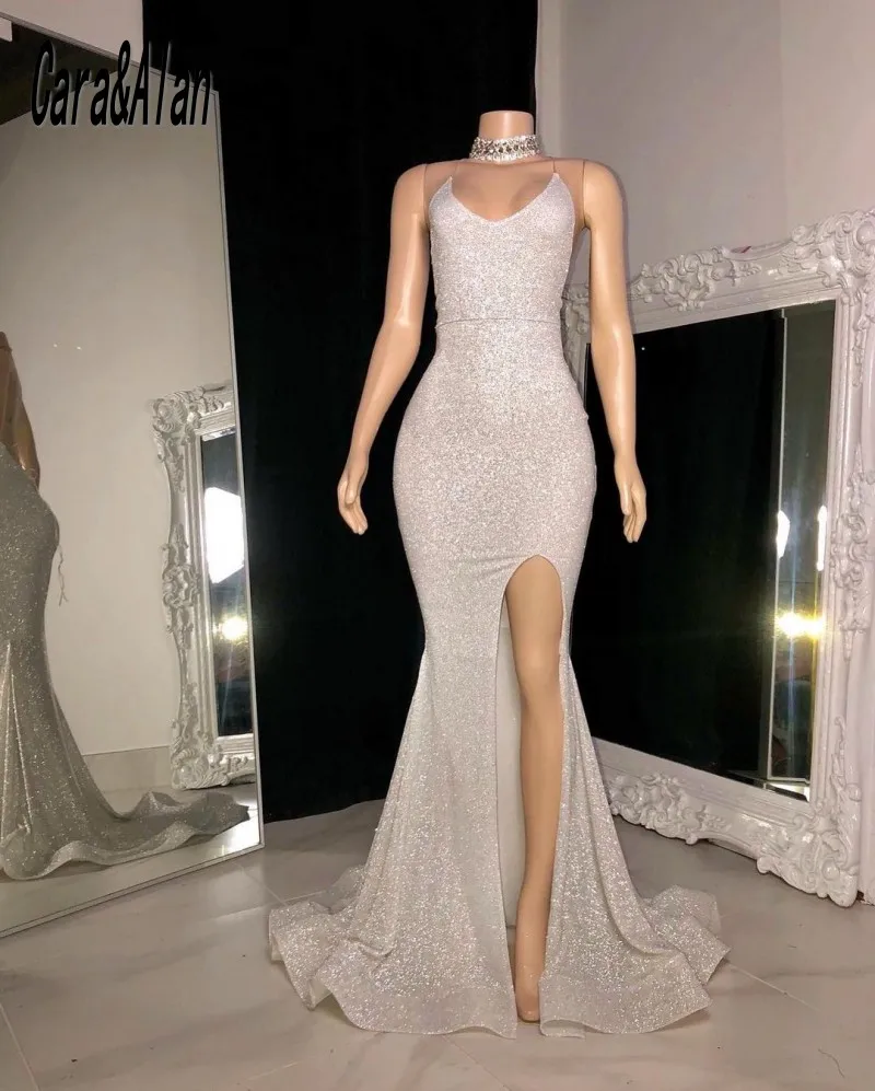 Simple Side Split Prom Dresses Sequin Mermaid Evening Gowns Backless robe de soirée de mariage Women Party Wear
Simple Side Split Prom Dresses Sequin Mermaid Evening Gowns Backless robe de soirée de mariage Women Party Wear