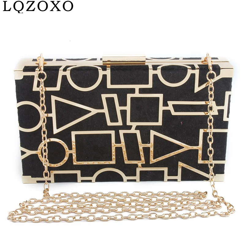 Flap Design Day Clutch Handbags With Small Messenger Golden Metal Hollow Out Style Women Evening Bags Velvet
Flap Design Day Clutch Handbags With Small Messenger Golden Metal Hollow Out Style Women Evening Bags Velvet