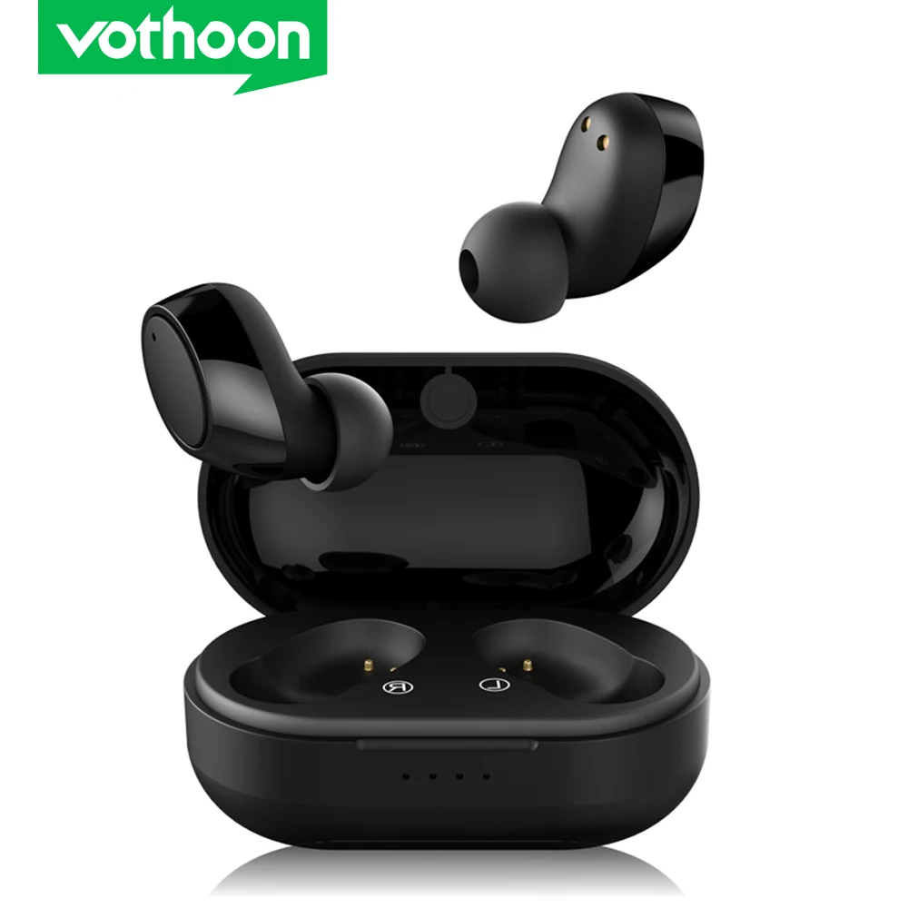 Беспроводные наушники Vothoon TWS, Bluetooth 5,0, IPX5 водонепроницаемые стереонаушники с микрофоном
Беспроводные наушники Vothoon TWS, Bluetooth 5,0, IPX5 водонепроницаемые стереонаушники с микрофоном