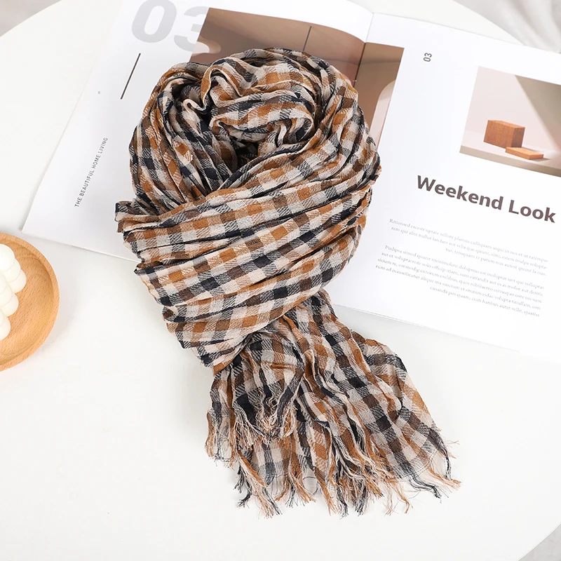 Scarf For Women Ladies Striped Cotton And Linen Scarf Hijab Wrap Muslim Hijabs Scarf Turban Woman Muslim Clothes
Scarf For Women Ladies Striped Cotton And Linen Scarf Hijab Wrap Muslim Hijabs Scarf Turban Woman Muslim Clothes