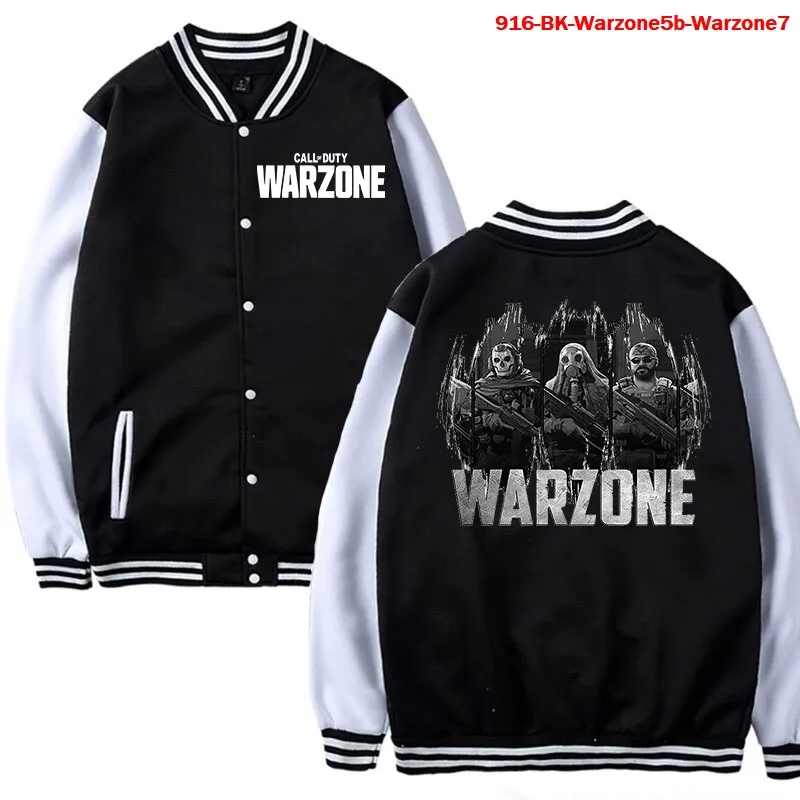 Fahsion Baseball Jacket Call of Duty Warzone Men Hoodie Winter Casual Jackets Oversized Women Uniform Call of Duty Warzone Tops
Fahsion Baseball Jacket Call of Duty Warzone Men Hoodie Winter Casual Jackets Oversized Women Uniform Call of Duty Warzone Tops