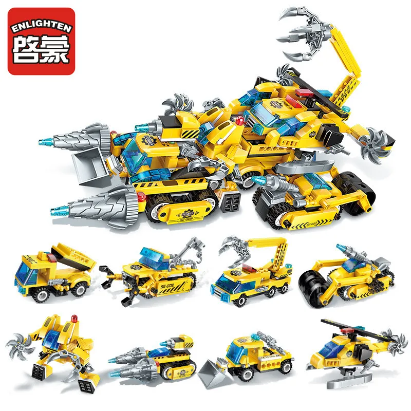Enlighten Construction Engineering Building Block Electric 8 In1 The Legend Of Chariot 622pcs Educational Bricks Toy
Enlighten Construction Engineering Building Block Electric 8 In1 The Legend Of Chariot 622pcs Educational Bricks Toy