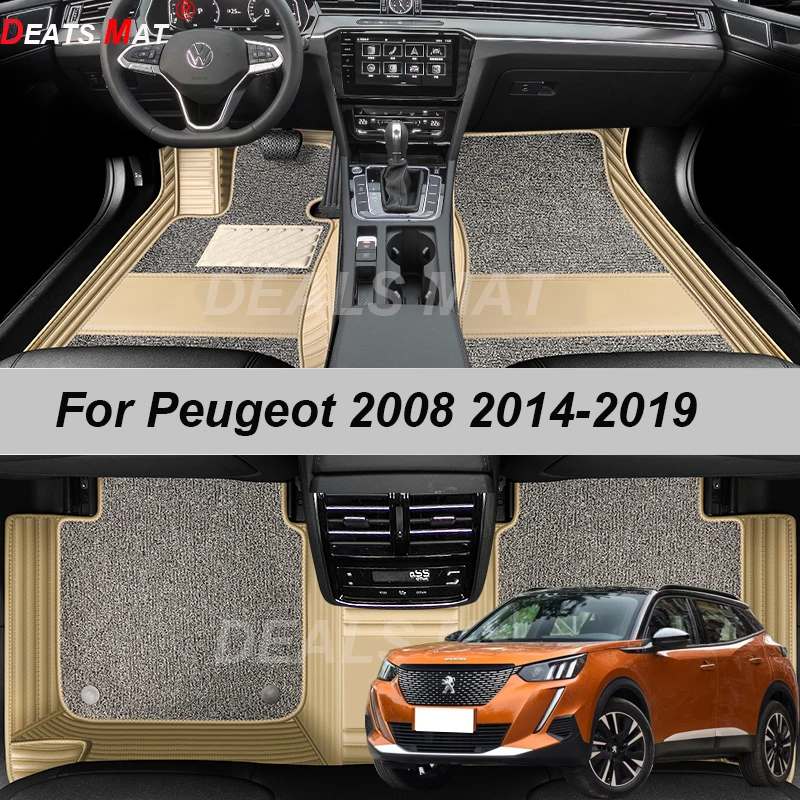 Автомобильные коврики с карманами, напольные коврики для Peugeot 2008, 2014, 2015, 2016, 2017, 2018, 2019, аксессуары
Автомобильные коврики с карманами, напольные коврики для Peugeot 2008, 2014, 2015, 2016, 2017, 2018, 2019, аксессуары