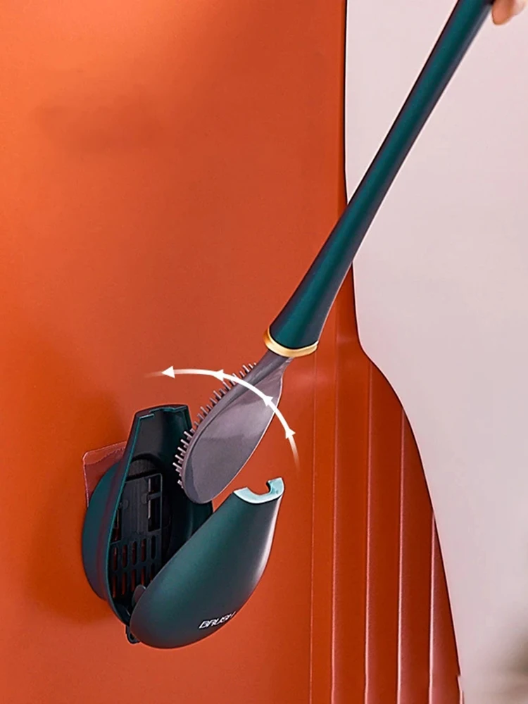 Wall-Mounted Toilet Brushes Silicone Brush Head Automatic Opening and Closing Bathroom Clean No Dead Corner Wash Cleaning Set
Wall-Mounted Toilet Brushes Silicone Brush Head Automatic Opening and Closing Bathroom Clean No Dead Corner Wash Cleaning Set