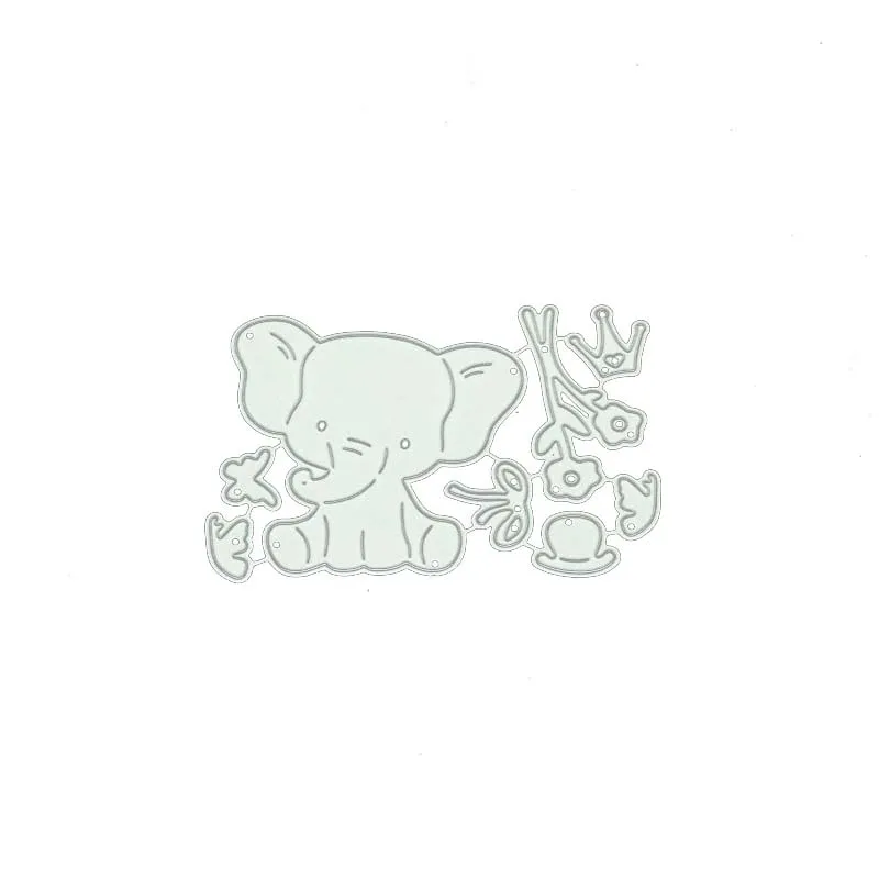 2021 New Arrival DIY Baby Elephant Metal Cutting Dies for Scrapbooking Handmade Tools Blade Stencil Craft Mould Template Decor
2021 New Arrival DIY Baby Elephant Metal Cutting Dies for Scrapbooking Handmade Tools Blade Stencil Craft Mould Template Decor