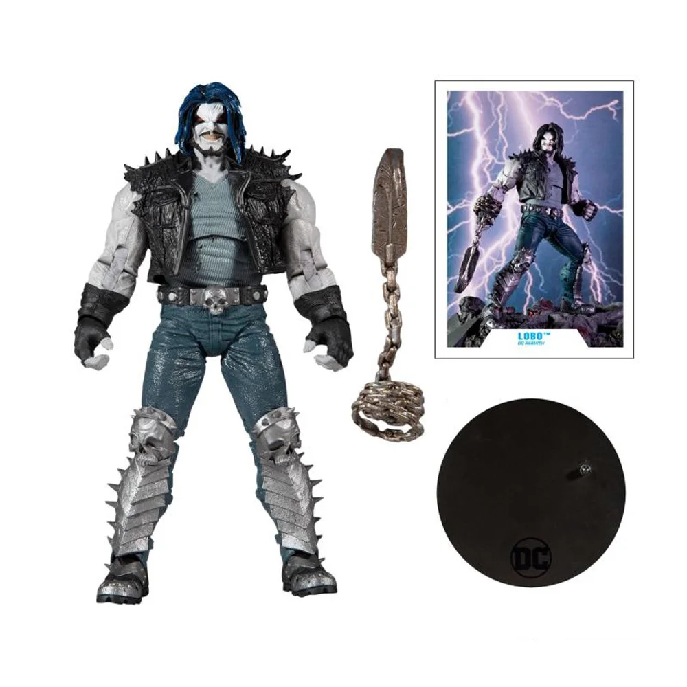 McFarlane DCU Multiverse Lobo (DCe Rebirth) 7" Action Figure with Accessories Gift Toys Collectible Figurines Model
McFarlane DCU Multiverse Lobo (DCe Rebirth) 7" Action Figure with Accessories Gift Toys Collectible Figurines Model
