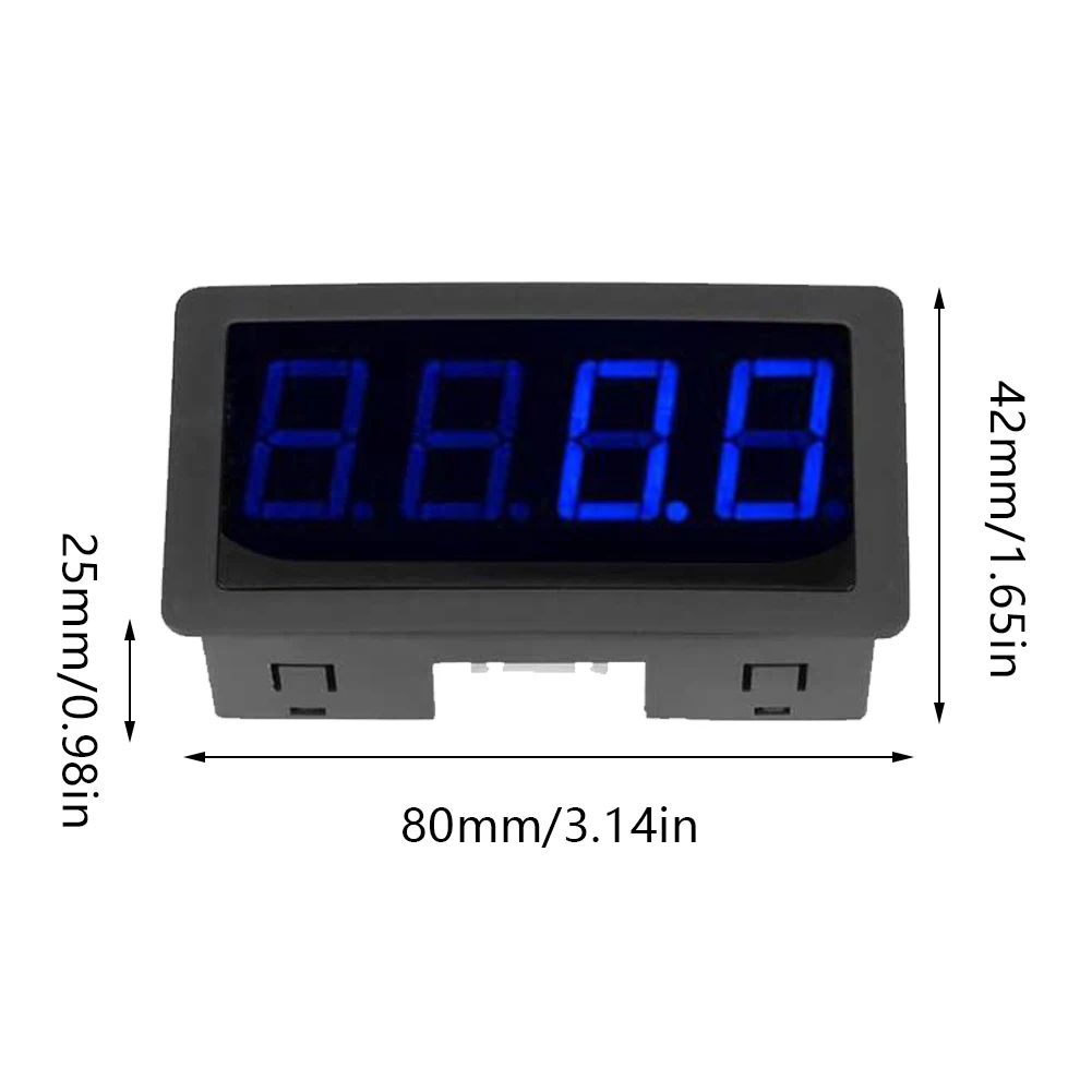 Standard Design 4 Digital LED Tachometer Portable Strong Anti-Interference Ability RPM Speed Meter With Switch Sensor NPN
Standard Design 4 Digital LED Tachometer Portable Strong Anti-Interference Ability RPM Speed Meter With Switch Sensor NPN