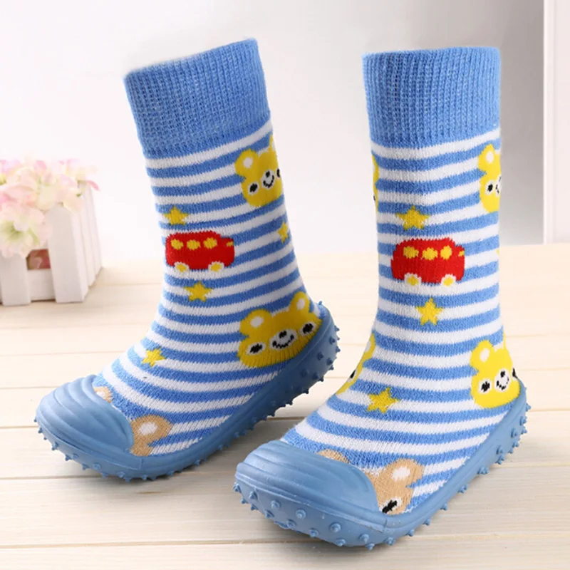 Newborn Anti Slip Baby Socks With Rubber Soles For Children Toddler Shoes First Walkers Cotton Baby Boy Girl Socks
Newborn Anti Slip Baby Socks With Rubber Soles For Children Toddler Shoes First Walkers Cotton Baby Boy Girl Socks
