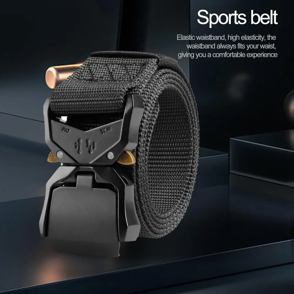 Belt Men Belt Quick Release Nylon Military Outdoor Work Sports Belt Hiking Elastic Belt Hunting Military Accessores
Belt Men Belt Quick Release Nylon Military Outdoor Work Sports Belt Hiking Elastic Belt Hunting Military Accessores
