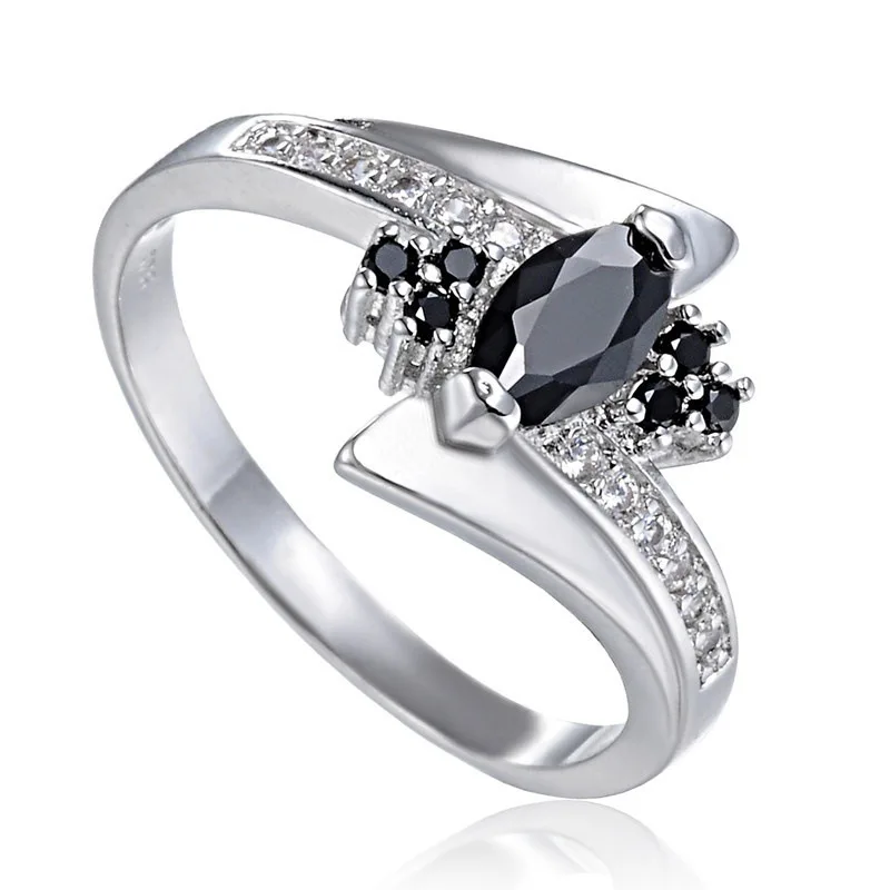 Special Black CZ Party Ring 925 Sterling Silver A +++ Austrian Crystal Inlay Craft Jewelry
Special Black CZ Party Ring 925 Sterling Silver A +++ Austrian Crystal Inlay Craft Jewelry