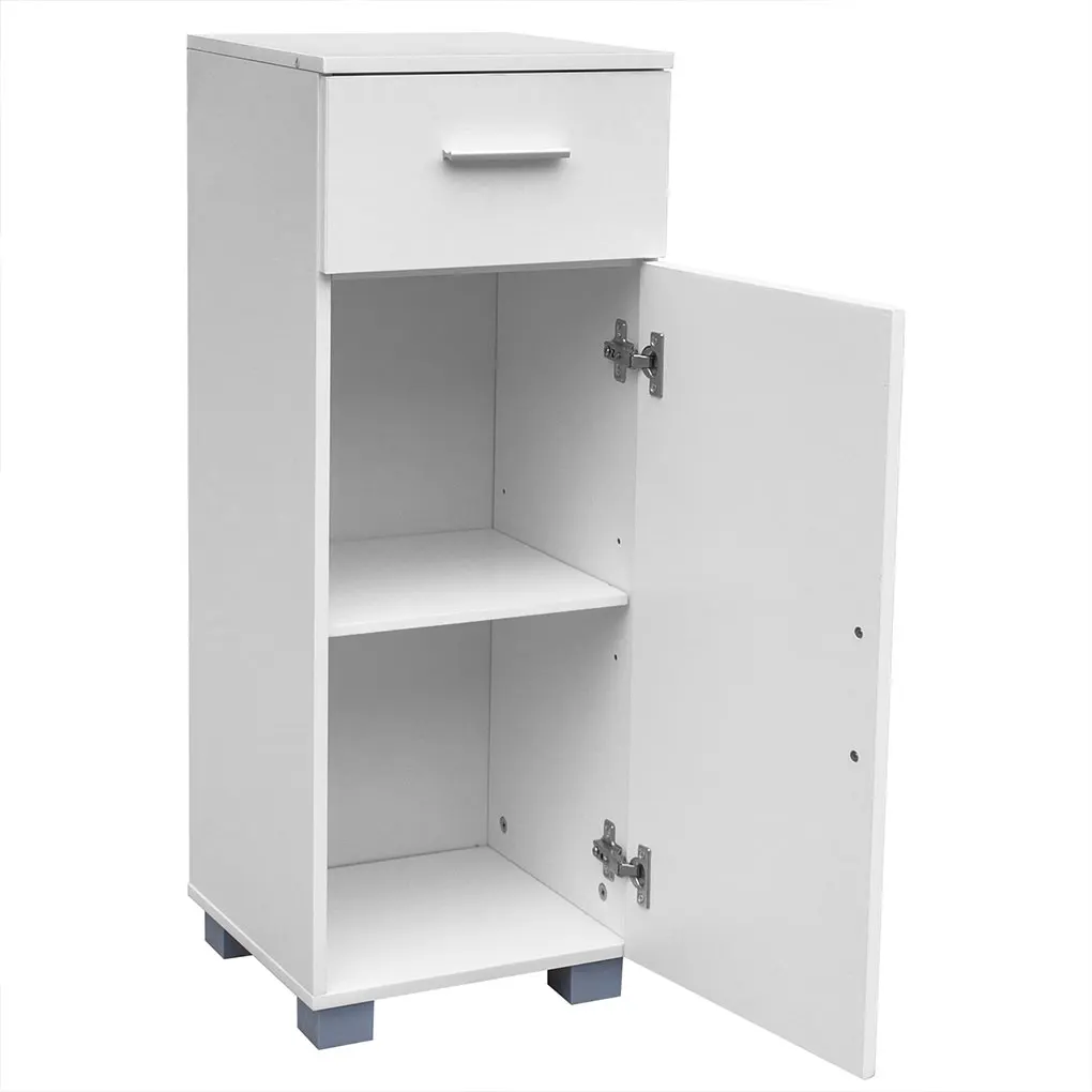 Bathroom Cabinets Furniture 1 Drawer Floor Cabinet Home Improvement CABINET Single Door MDF Board Storage Shelving Corner Shelf
Bathroom Cabinets Furniture 1 Drawer Floor Cabinet Home Improvement CABINET Single Door MDF Board Storage Shelving Corner Shelf