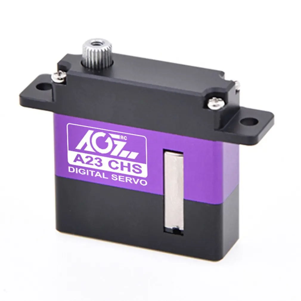 AGFRC A23DLS A23CHS Titanium Gear Fast Speed 23g Metal Case HV Coreless Digital Mini Servo For RC Aircraft Glider Model
AGFRC A23DLS A23CHS Titanium Gear Fast Speed 23g Metal Case HV Coreless Digital Mini Servo For RC Aircraft Glider Model