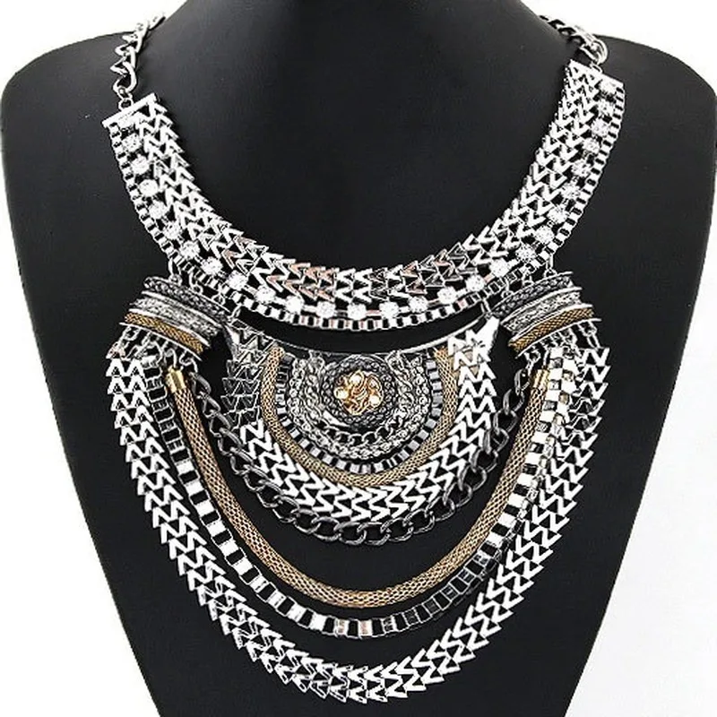 Clearance Sale Bohemian Pendant Necklace Geometric Hyperbolic Female Ladies Retro Vintage Choker Necklace for Women Jewelry Gift
Clearance Sale Bohemian Pendant Necklace Geometric Hyperbolic Female Ladies Retro Vintage Choker Necklace for Women Jewelry Gift