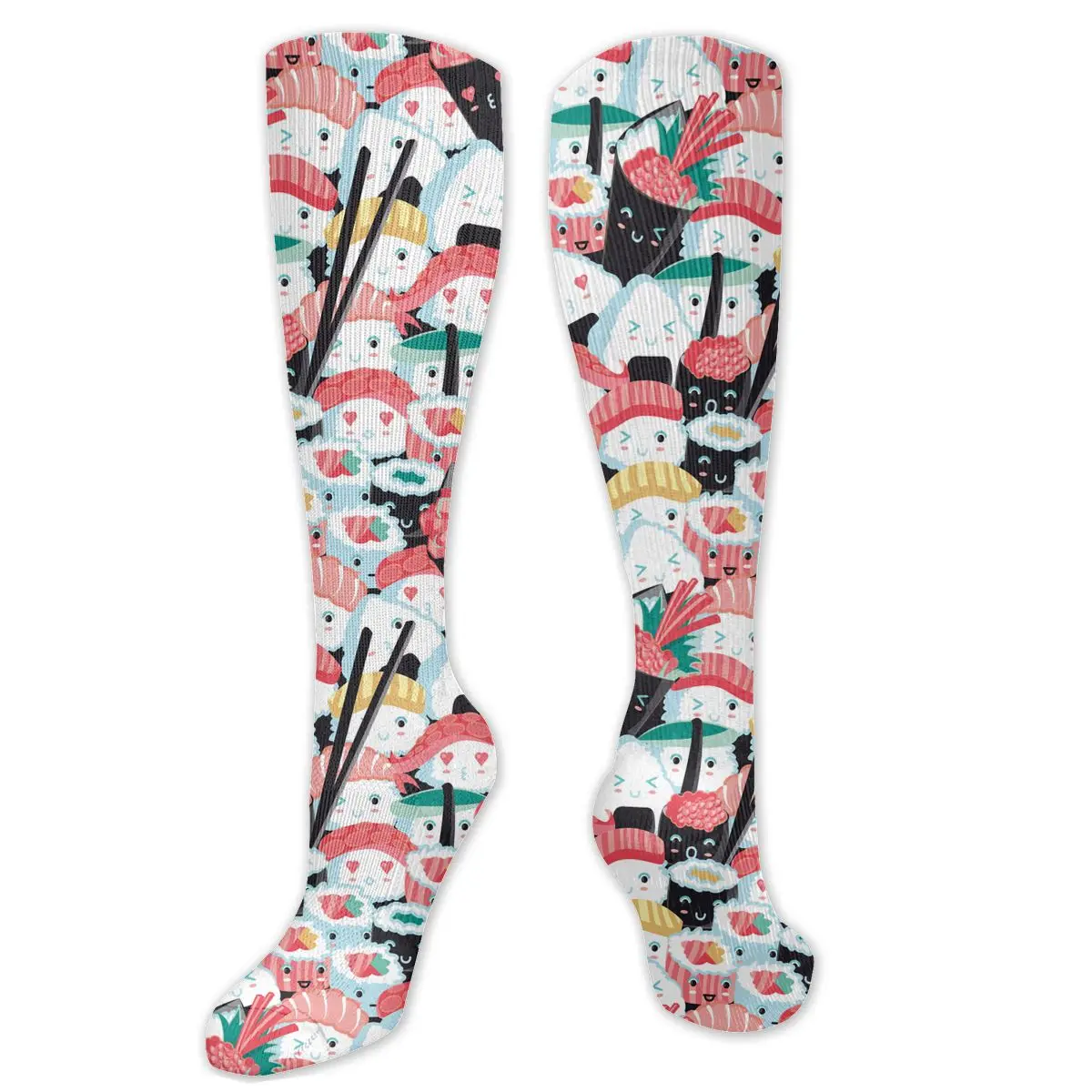 Kawaii Sushi Crowd Compression Socks For Women Men Plus Size Wide Calf For Nurses Running Athletic
Kawaii Sushi Crowd Compression Socks For Women Men Plus Size Wide Calf For Nurses Running Athletic
