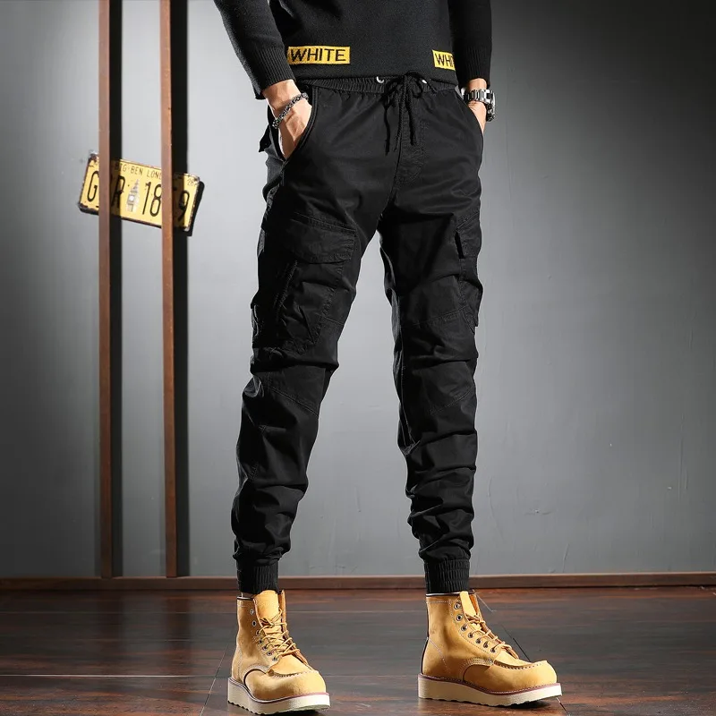 Black Tactical Cargo Pants Men Cotton Stretch Sport Joggers Casual Streetwear Hip Hop Slim Fit Trousers
Black Tactical Cargo Pants Men Cotton Stretch Sport Joggers Casual Streetwear Hip Hop Slim Fit Trousers