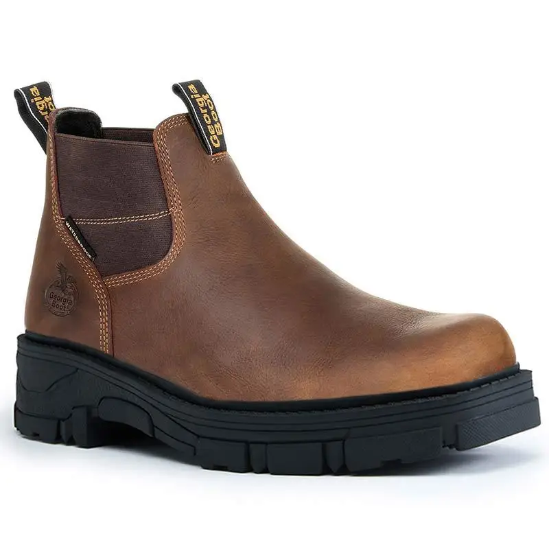 Men's PU Martin Boots British Retro Round Toe Wedge Heel Classic Sleeves Elastic Decoration Short Boots on Both Sides YX185
Men's PU Martin Boots British Retro Round Toe Wedge Heel Classic Sleeves Elastic Decoration Short Boots on Both Sides YX185