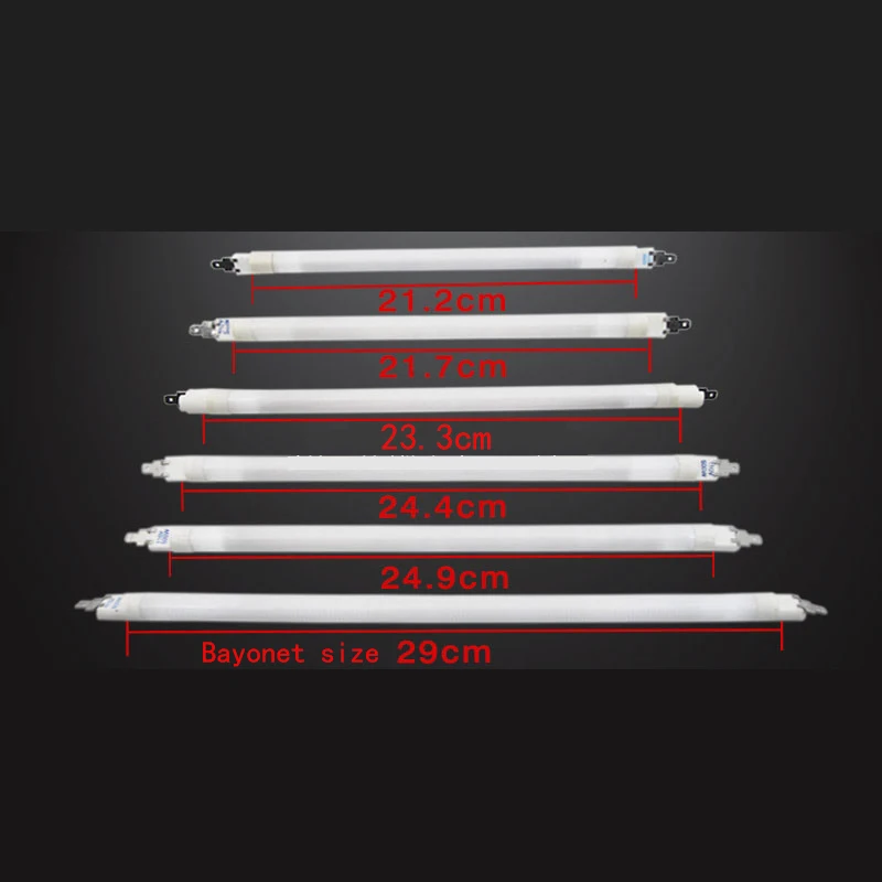 Кварцевые нагревательные трубки для микроволновой печи 110В 500Вт 400Вт
Кварцевые нагревательные трубки для микроволновой печи 110В 500Вт 400Вт