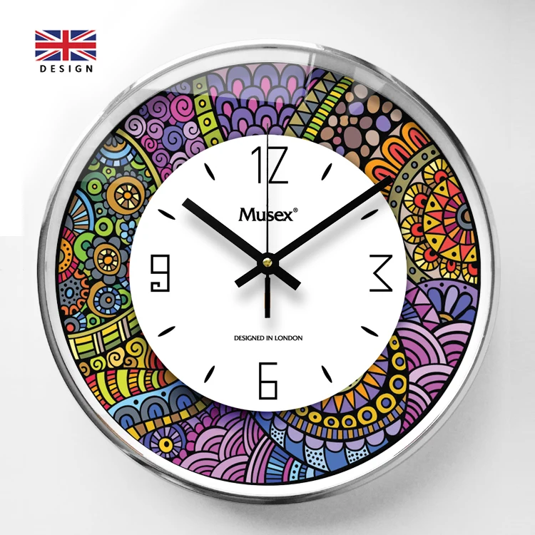 New Round Wall Clock Modern Design Nordic Design Living Room Decoration Clockmechanism Mute Wall Watch Bohemia Style Gift
New Round Wall Clock Modern Design Nordic Design Living Room Decoration Clockmechanism Mute Wall Watch Bohemia Style Gift