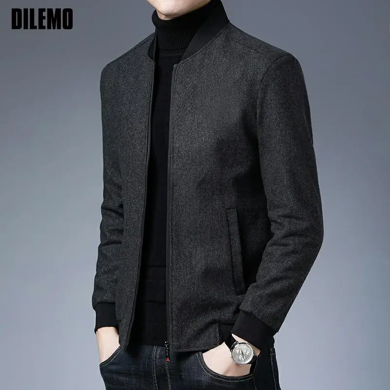 2021 New Brand Casual Fashion Baseball Collar Autumn Winter Mens Coat Men Clothing Fashion Jacket Solid Classic Windbreaker
2021 New Brand Casual Fashion Baseball Collar Autumn Winter Mens Coat Men Clothing Fashion Jacket Solid Classic Windbreaker