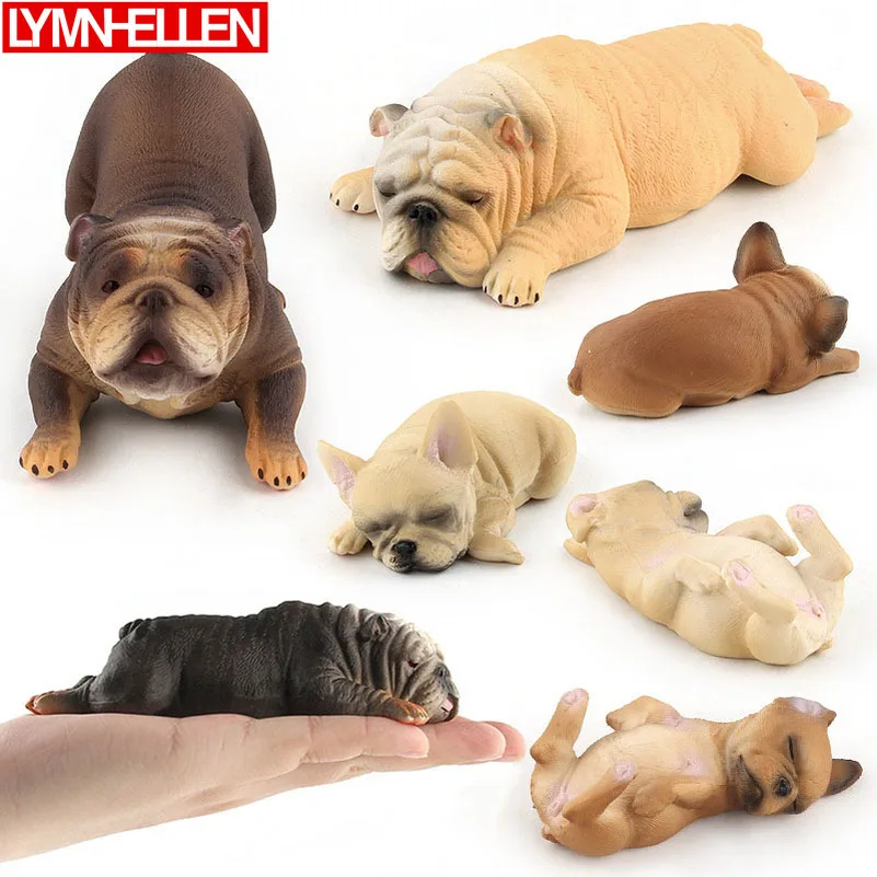Simulate Animal Petdogs Series Model Sleepling Posture LifelikeBullydog PVC Figurine Collection Decoration Toys Children Gifts
Simulate Animal Petdogs Series Model Sleepling Posture LifelikeBullydog PVC Figurine Collection Decoration Toys Children Gifts