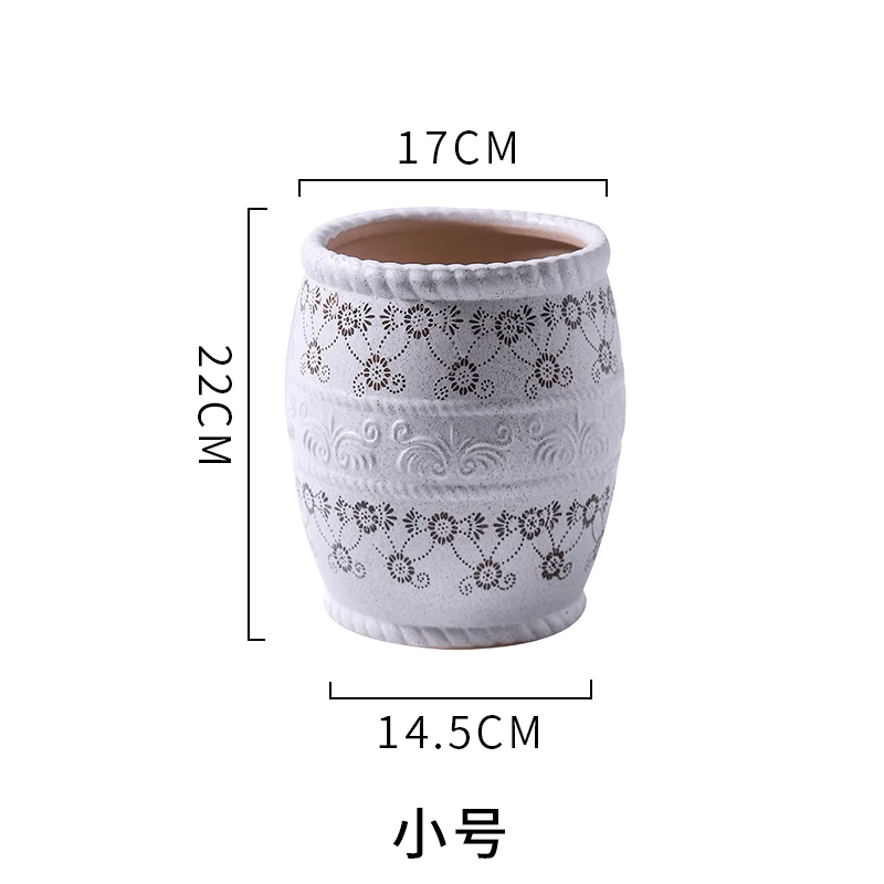 Modern Ceramics Flower Pots Nordic Manual Simple Garden Decor Flower Pots Creativity Pottery Doniczki Home Decoration EK50FP
Modern Ceramics Flower Pots Nordic Manual Simple Garden Decor Flower Pots Creativity Pottery Doniczki Home Decoration EK50FP