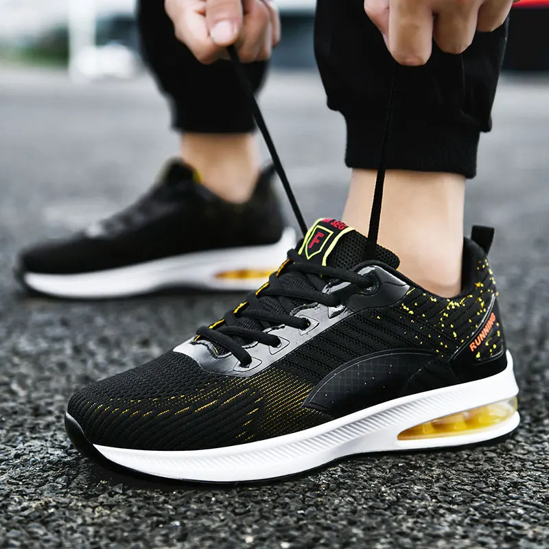 2021 Sneakers for Men Air Cushion Breathable Men's Running Shoes Soft Comfortable Male Casual Walking Sports Shoes Zapatillas
2021 Sneakers for Men Air Cushion Breathable Men's Running Shoes Soft Comfortable Male Casual Walking Sports Shoes Zapatillas