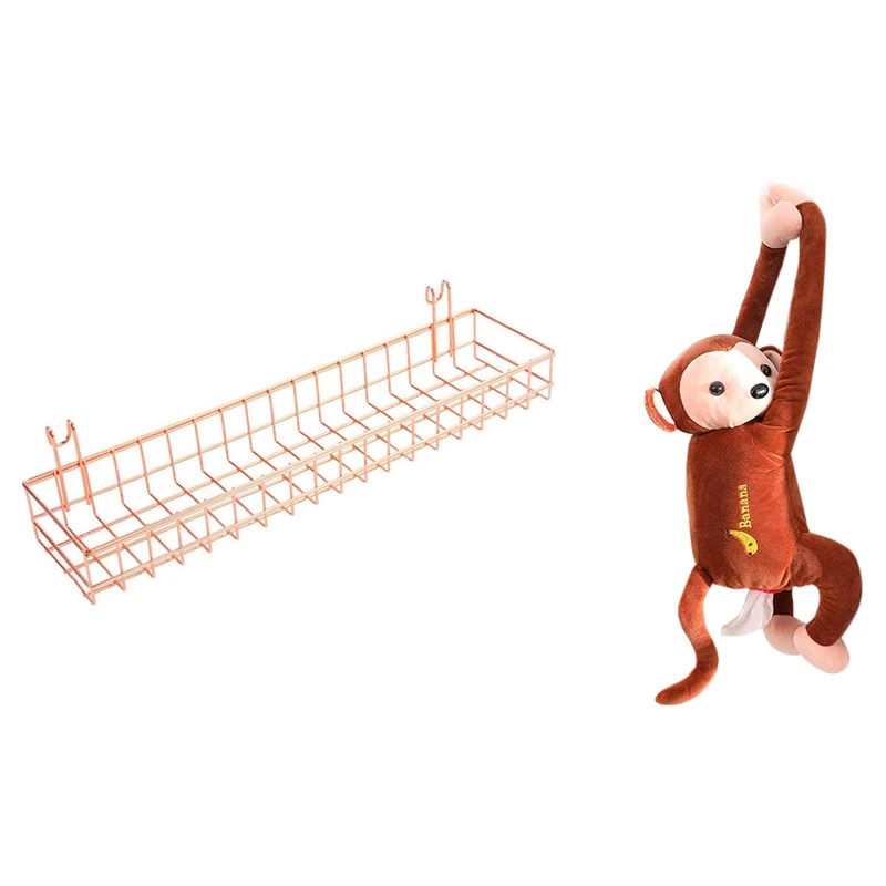 Розовое золото сетки стены цветочные корзины проволочная настенная полка с творческий комплект одежды с рисунком "маленькая обезьянка крышка Бумага коробка-держатель для салфеток
Розовое золото сетки стены цветочные корзины проволочная настенная полка с творческий комплект одежды с рисунком "маленькая обезьянка крышка Бумага коробка-держатель для салфеток