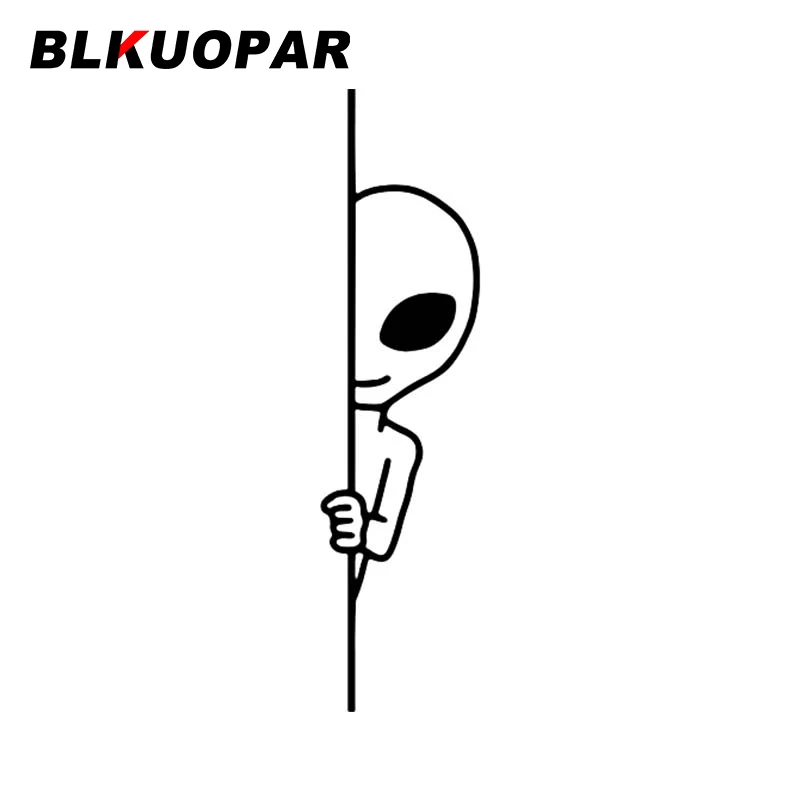 BLKUOPAR for Peeking Alien Ufo Car Sticker Personality Occlusion Scratch Decal Waterproof Laptop Windshield Trunk Car Styling
BLKUOPAR for Peeking Alien Ufo Car Sticker Personality Occlusion Scratch Decal Waterproof Laptop Windshield Trunk Car Styling