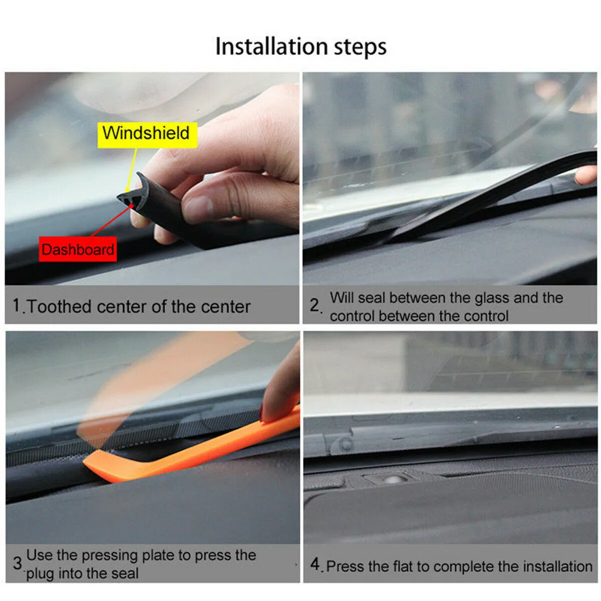 1.6M Sealing Strips 20mm Black Car Dustproof Soundproof T-Shape Waterproof Weatherstrip Windproof Front Hollow
1.6M Sealing Strips 20mm Black Car Dustproof Soundproof T-Shape Waterproof Weatherstrip Windproof Front Hollow