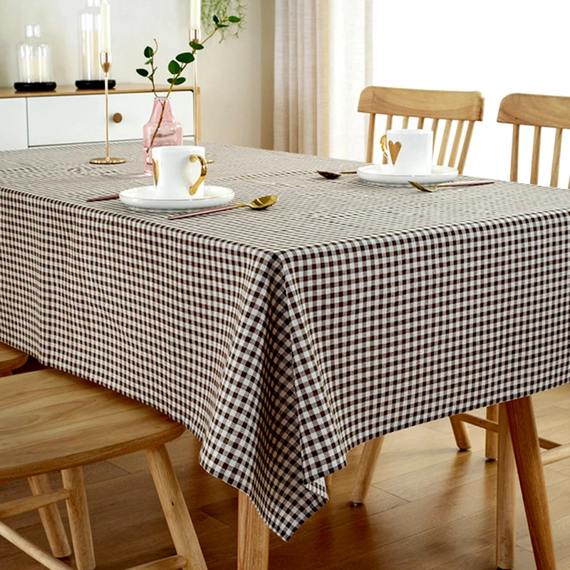 Proud Rose Modern Small Plaid Tablecloth Simple Solid Color Cotton and Linen Rectangular Dining Table Home Decoration Tablecloth
Proud Rose Modern Small Plaid Tablecloth Simple Solid Color Cotton and Linen Rectangular Dining Table Home Decoration Tablecloth