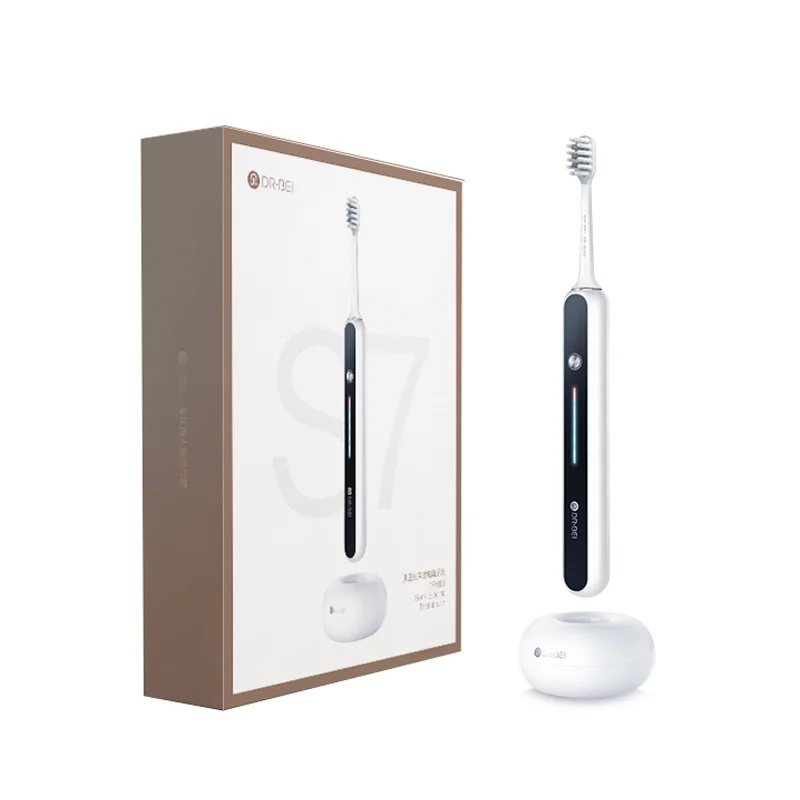 Original DR.BEI S7 Waterproof Sonic Rechargeable Electric Toothbrush Portable Rechargeable Wireless Adult Ultrasonic Tooth Brush
Original DR.BEI S7 Waterproof Sonic Rechargeable Electric Toothbrush Portable Rechargeable Wireless Adult Ultrasonic Tooth Brush