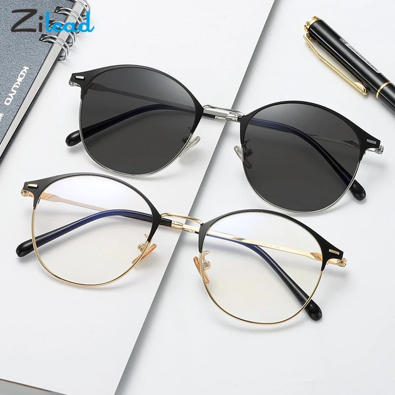 Zilead Photochromic Glasses Anti-Blue Glasses Sun Protection Goggles High Quality Clear Intelligent Fast Color Change Spectacles
Zilead Photochromic Glasses Anti-Blue Glasses Sun Protection Goggles High Quality Clear Intelligent Fast Color Change Spectacles