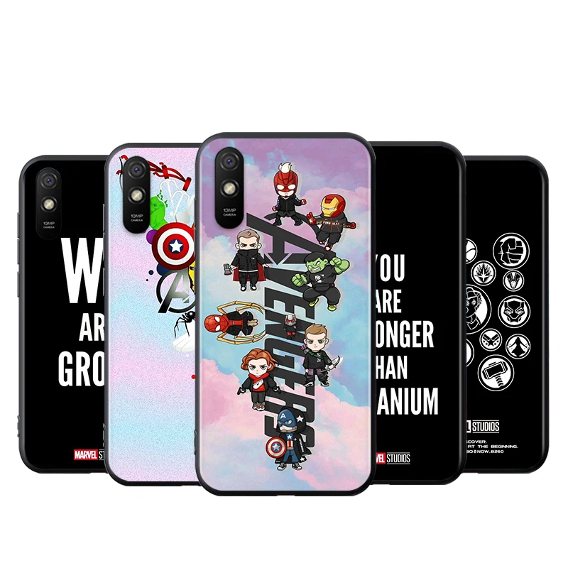 For Xiaomi Redmi K40 Gaming K30i K30T K30S K30 Ultra K20 10X Pro 5G Black Phone Case Marvel Avengers cute text logo Soft Cover
For Xiaomi Redmi K40 Gaming K30i K30T K30S K30 Ultra K20 10X Pro 5G Black Phone Case Marvel Avengers cute text logo Soft Cover