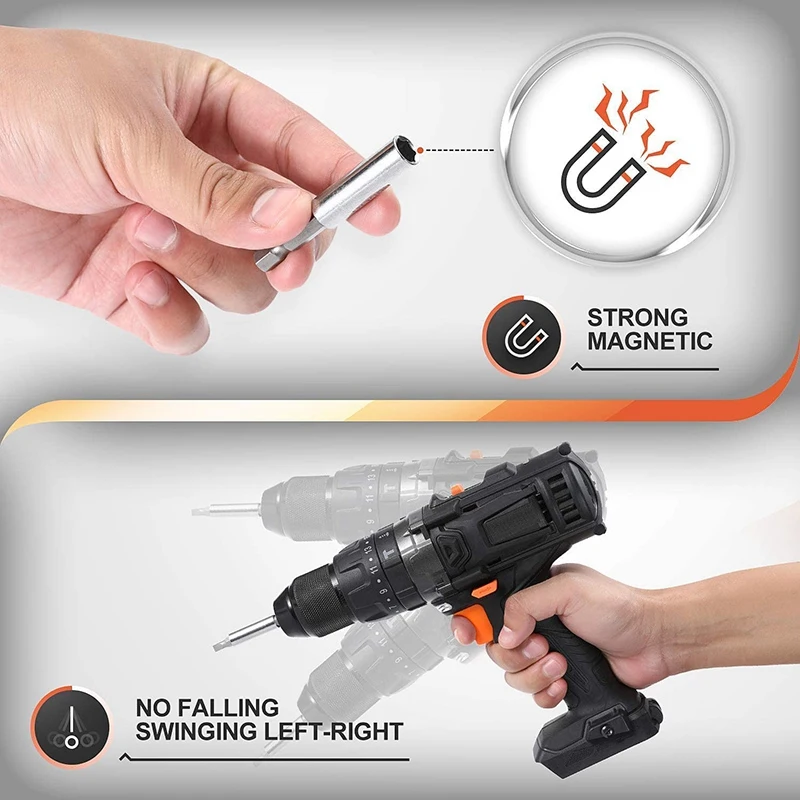 Daed Stripped Screw Extractor Set with 10 Sizes Drills Material Bolt Remover Set with netic Extension Bit Holder
Daed Stripped Screw Extractor Set with 10 Sizes Drills Material Bolt Remover Set with netic Extension Bit Holder