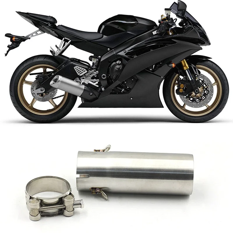 1pc for Yamaha R6 2006-2017 Motorcycle Exhaust Pipe Muffler Middle Link Tube Section Adapter Moto Heavy Duty Exhaust Accessories
1pc for Yamaha R6 2006-2017 Motorcycle Exhaust Pipe Muffler Middle Link Tube Section Adapter Moto Heavy Duty Exhaust Accessories