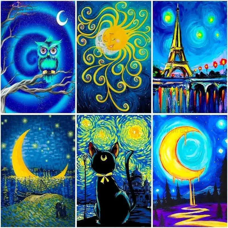 5D DIY Diamond Embroidery Abstract Moon Landscape Cross Stitch Handicraft Cartoon Scenery Diamond Painting Wall Art Child Hobby
5D DIY Diamond Embroidery Abstract Moon Landscape Cross Stitch Handicraft Cartoon Scenery Diamond Painting Wall Art Child Hobby